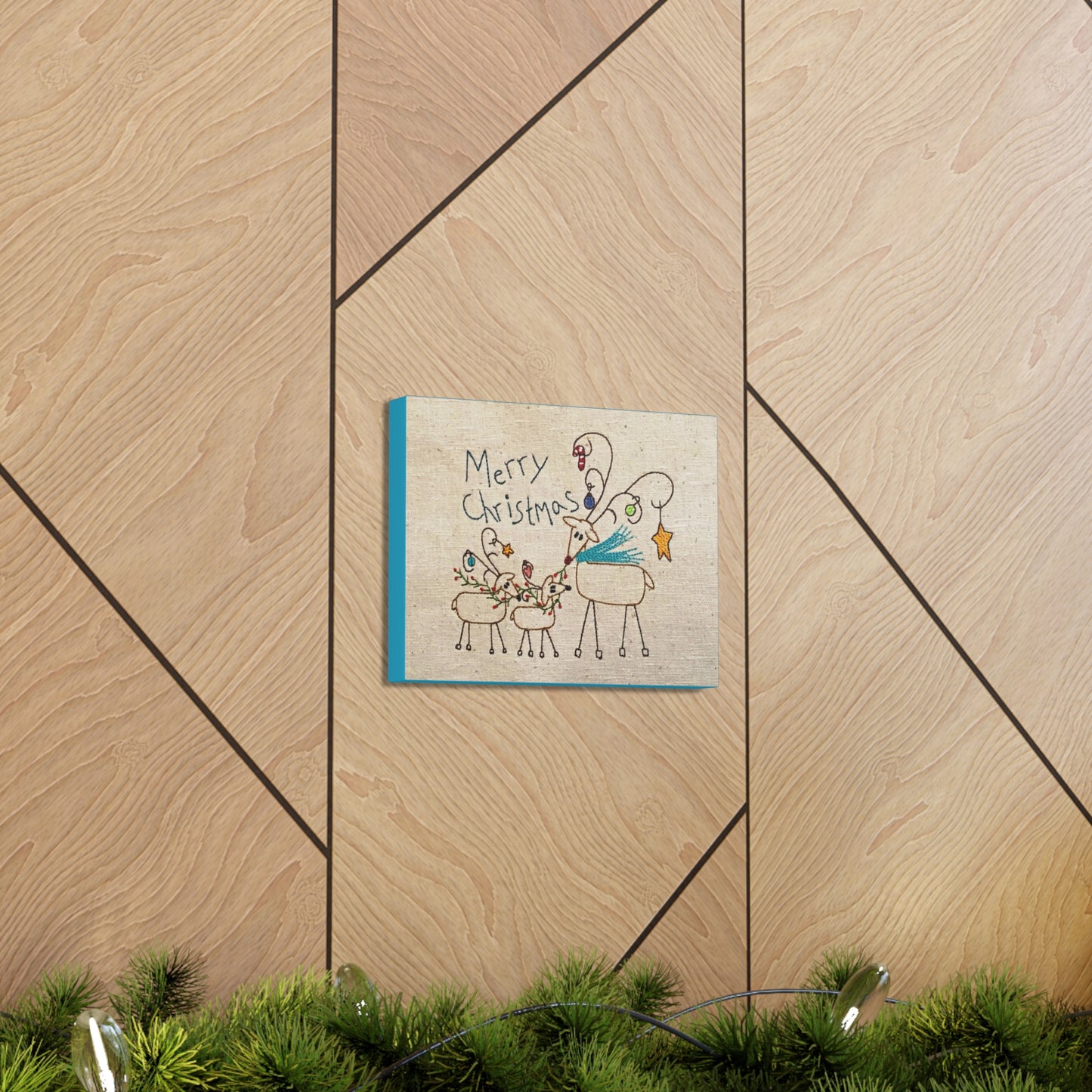 Rudy Merry Christmas Canvas Gallery Wraps