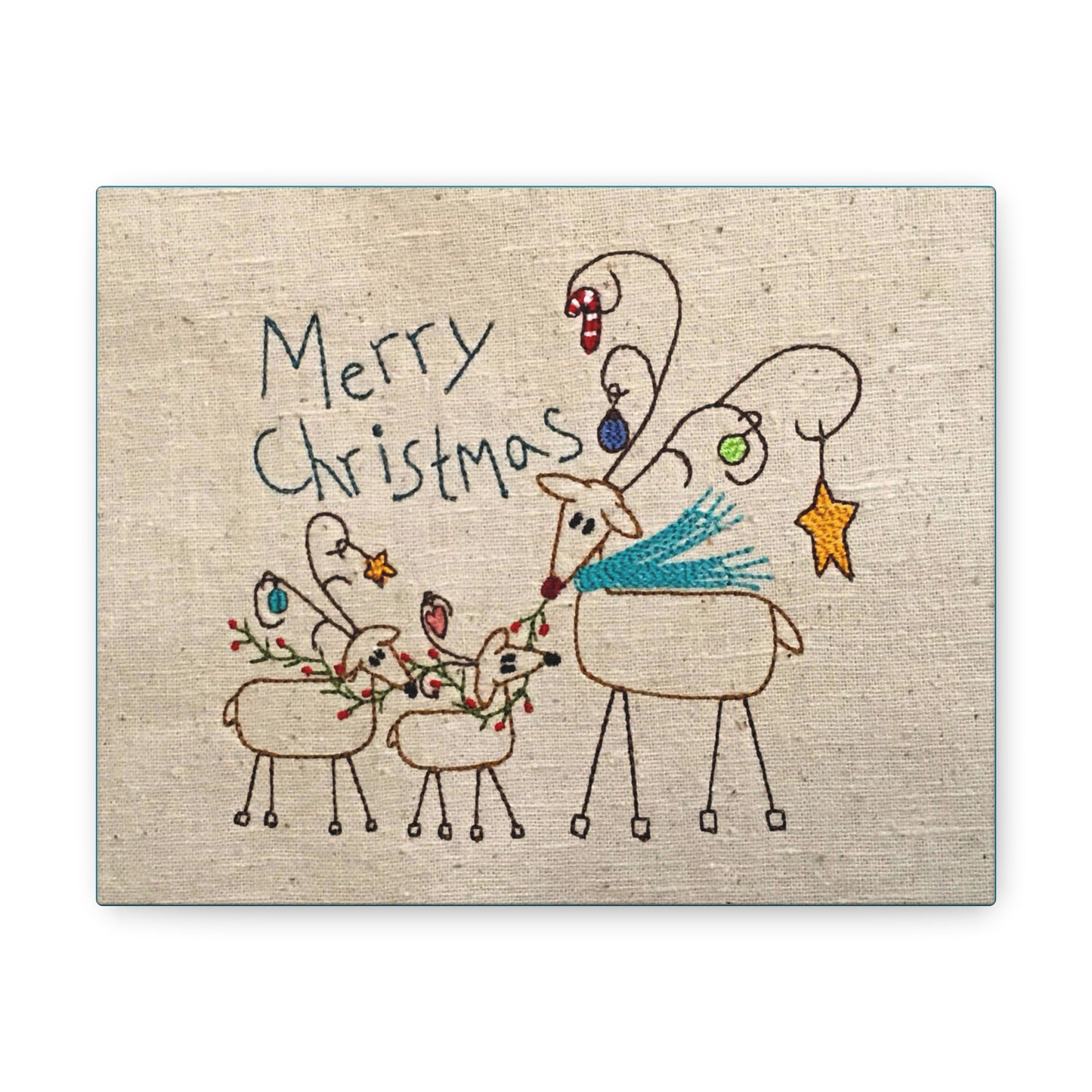 Rudy Merry Christmas Canvas Gallery Wraps