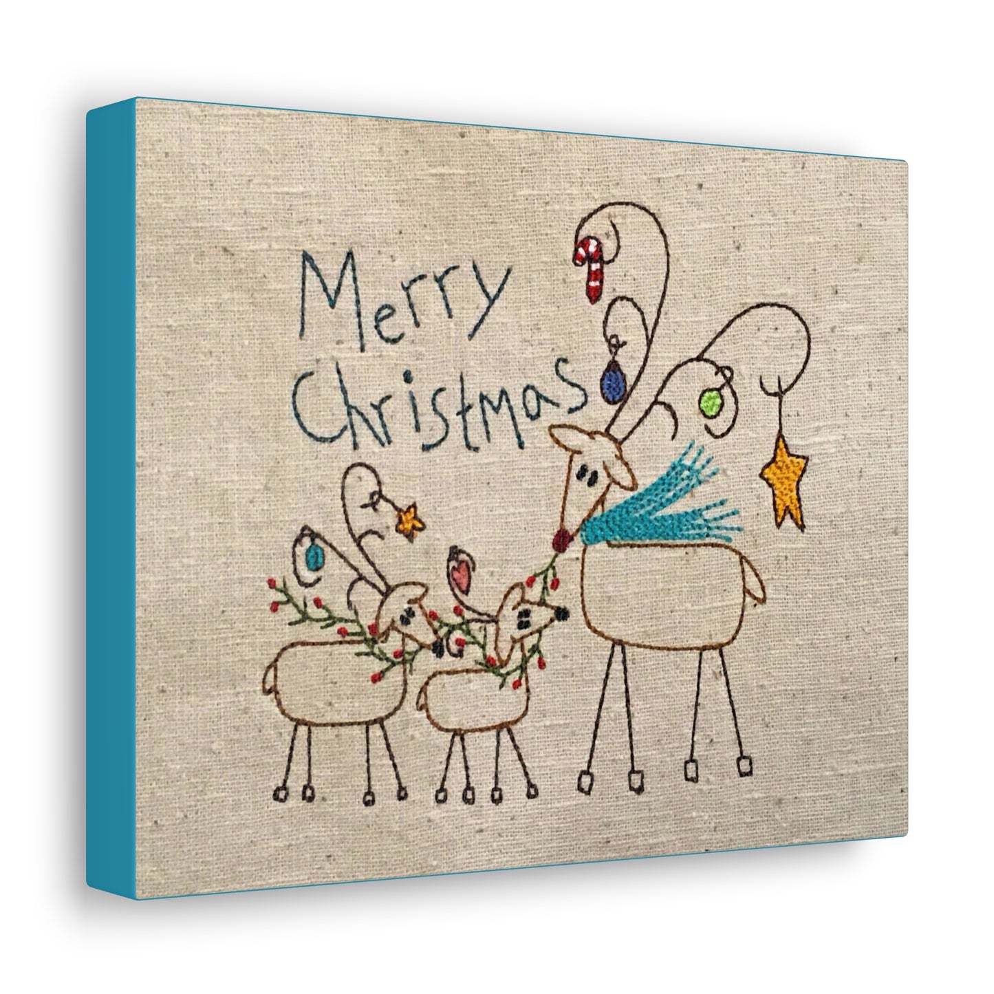 Rudy Merry Christmas Canvas Gallery Wraps