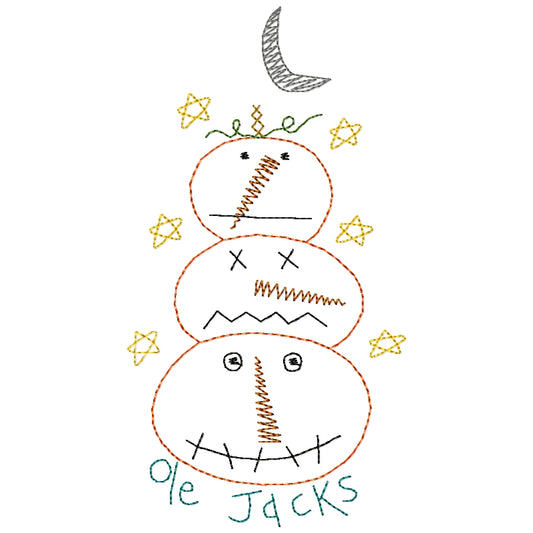 Ole Jacks Machine Embroidery Design